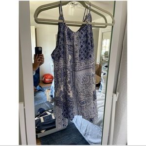 Joie bandana print silk tank